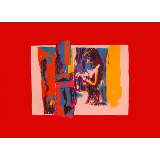 Nicola Simbari - Woman - Original Screen Print - 1976 For Sale