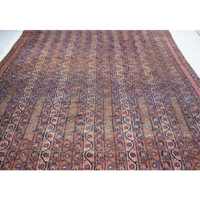 Fine Antique Tribal Qashqai Rug 8'4'' X 15'4'' For Sale - Image 12 of 12