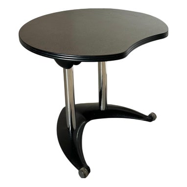 Modern Rolling Side Table from Itoki For Sale