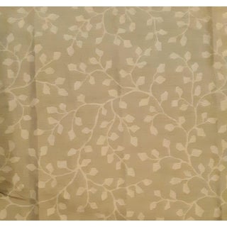 Sarah Richardson for Kravet "Woodlawn" Stone Linen Fabric- 2.25 Yards For Sale