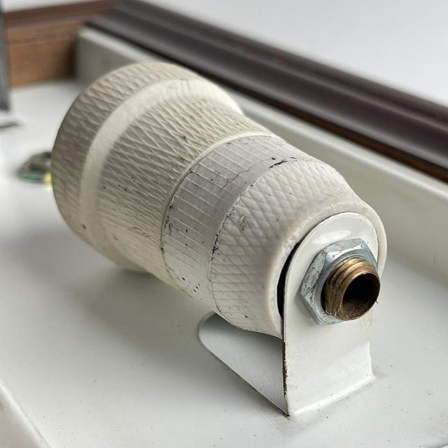 Vintage Wood Murano Wall Lamp, Italy, 1970s For Sale - Image 12 of 14