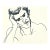 1958 Neil Meitzler Portait Drawing For Sale