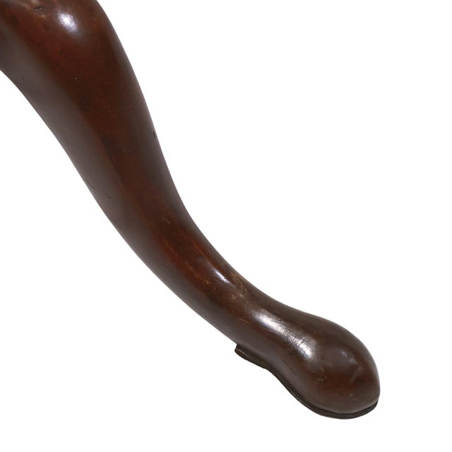 Early 19th Century Georgian Hand-Carved Mahogany Tilt-Top Supper Table For Sale - Image 13 of 13