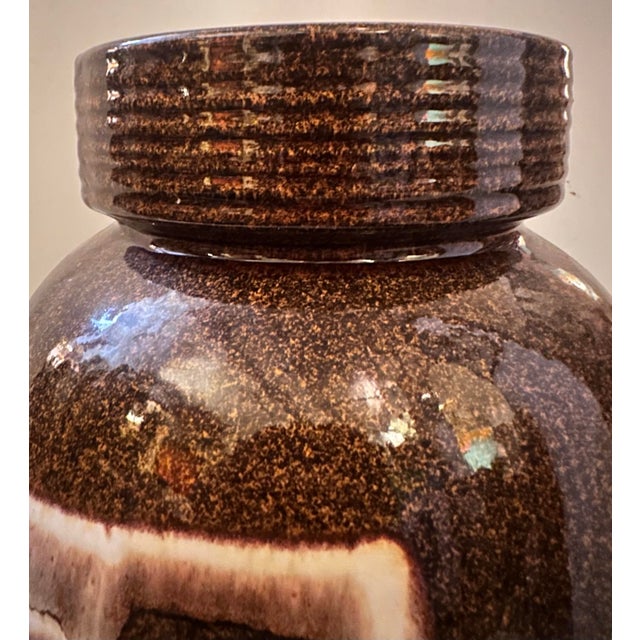 Scheurich Keramik Large Scheurich Ceramic Vessel, West Germany For Sale - Image 4 of 9