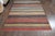 1970s Vintage Handmade Wool Cotton Red Runner Rug For Sale - Image 11 of 11