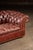 Burgundy Late 20th Century Tufted Leather Chesterfield Sofa in Burgundy For Sale - Image 8 of 15