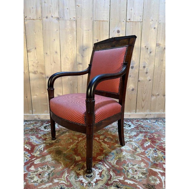 Period: 19th century Style: Consulat, Empire Condition: Perfect condition Material: Mahogany Length: 60Width: 45Height:...