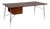 Mid-Century Modern German Teak Desk by Børge Mogensen for Søborg Møbler, 1950s For Sale