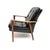 Vintage Swedish Armchair in Leather by Inge Andersson from Brødere Andersen, 1960 For Sale - Image 6 of 11