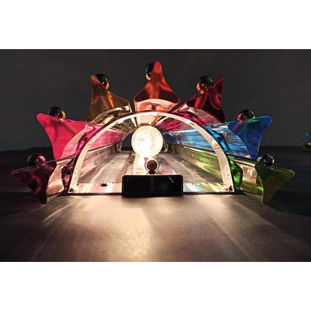 Italian Murano Glass Wall Sconces in the style of Venini, 1990s, Set of 4 For Sale - Image 16 of 18