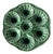 Majolica Oyster and Seafood Plate from Sarreguemines, France, 1940s For Sale