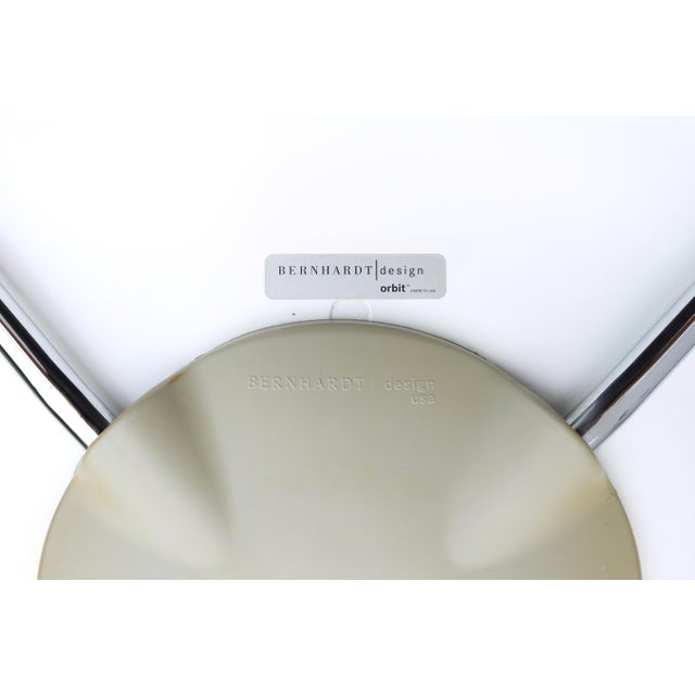 Modern Ross Lovegrove for Bernhardt Design Orbit Stacking Dining Chairs Set of 4 For Sale - Image 17 of 18