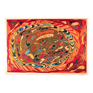 Stephen T. Vassiliades, Chrome Contada No. 8, Lithograph For Sale