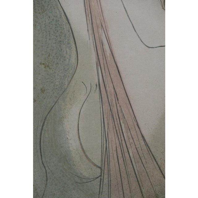Bernard Charoy, Dominique au ruban, Nude, Lithograph For Sale - Image 5 of 9
