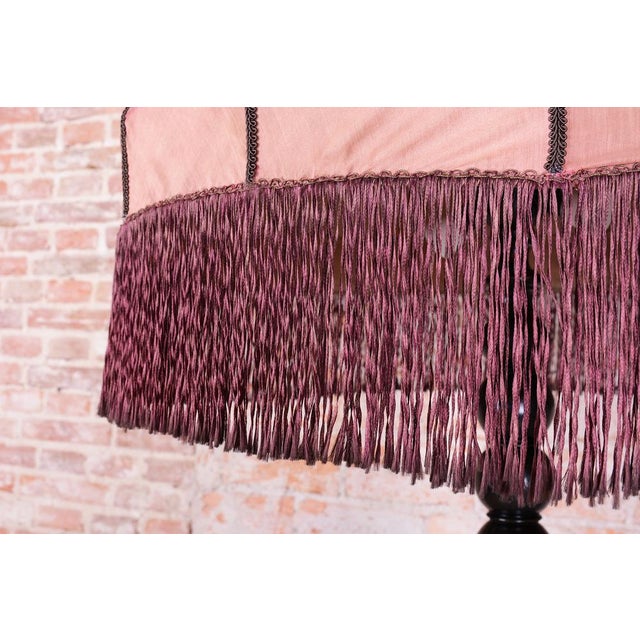 Wood Art Deco Floor Lamp in Beech, Czech, 1910s For Sale - Image 7 of 12