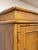 Mid 20th Century Coastal Boho Faux Bamboo Wicker Rattan Armoire Wardrobe Combo With Foldout Desk For Sale - Image 4 of 15