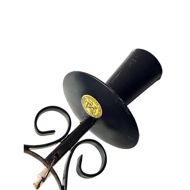 Vintage Swedish Candleholder by Harry N. Boström for Bo Svensk, 1950s For Sale - Image 4 of 7