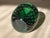 1950s Mid-Century Green Murano Glass Toothpick Holder For Sale - Image 5 of 6