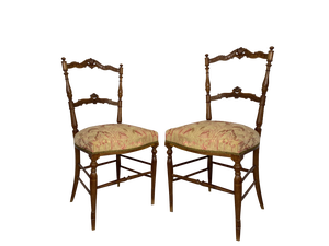 Set of Antique French Rosewood Chairs, 1890s