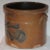 This amazing double handled 19thc Evan Jones ,Pittston ,Pennsylvania hand decorated stoneware crock is a one gallon and in...