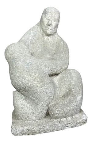 Dragoljub Milosevic, Figurative Sculpture, 1970s, Plaster