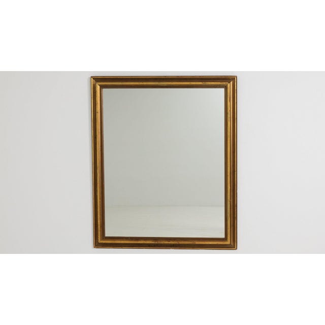 19th Century France Gold Wood Mirror For Sale In Greensboro - Image 6 of 9