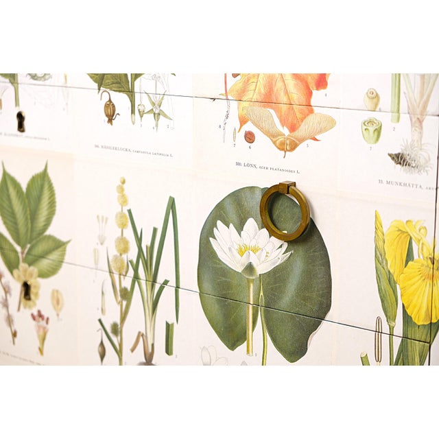 Brown Vintage Swedish Dresser by CAM Lindman, 1940s For Sale - Image 8 of 10