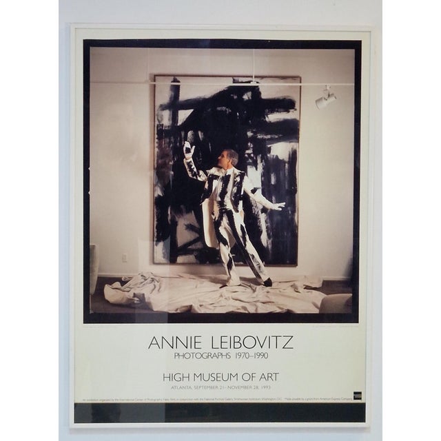 1990s Offset Lithograph Steve Martin Photography Exhibition Poster by Annie Leibovitz, 1993 For Sale - Image 5 of 12
