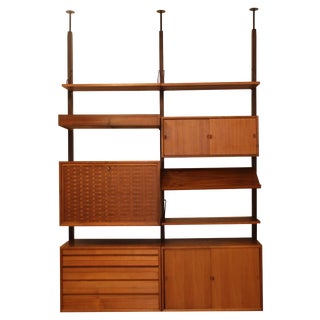 Mid-Century Royal System Wall Shelf by Poul Cadovius for Cado, Denmark, 1960s For Sale