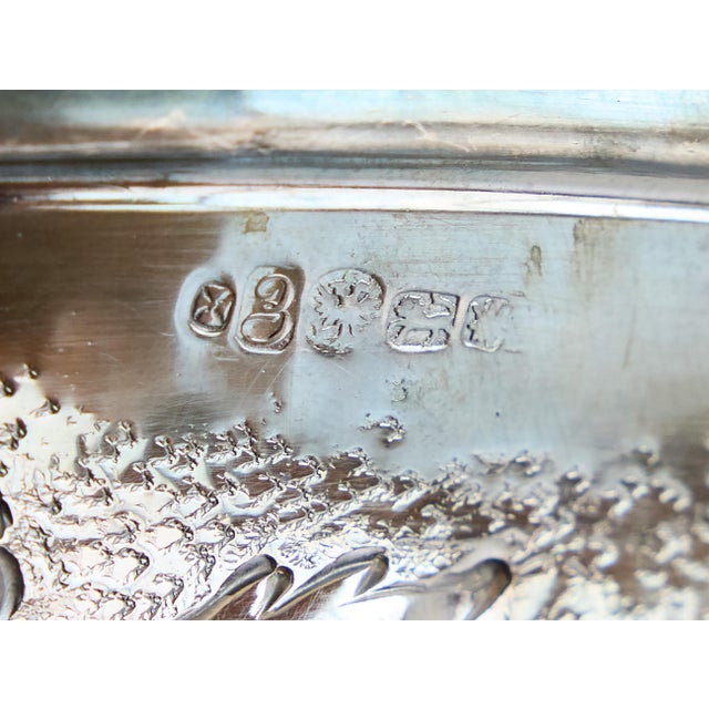 Silver Repoussé Umbrella Stand or Vase, British Hallmarked, 19th Century For Sale - Image 17 of 18