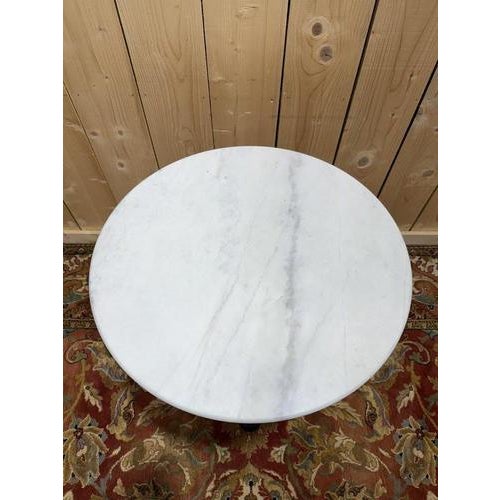 Guerifon Bistro Table in Iron For Sale - Image 3 of 4