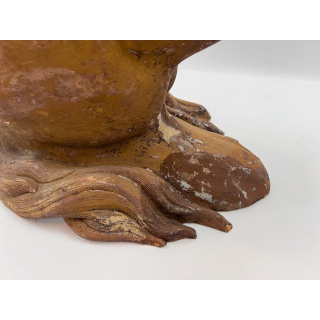 Antique French Butcher's Advertising Trade Sign For Sale - Image 4 of 10