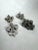 French Fleur-De-Lis Embossed Concrete Cabinetry Knobs, Set of Four For Sale - Image 11 of 12