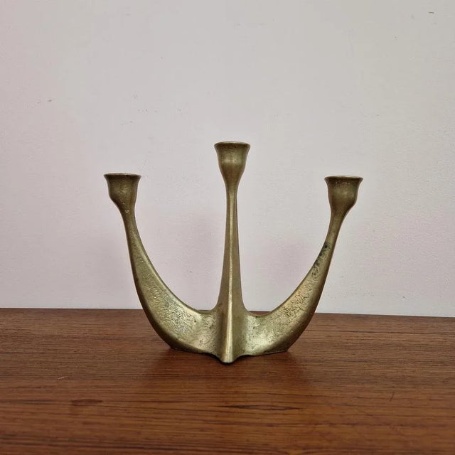 Brutalist Candleholder from Gilde Handwerk, 1950s For Sale - Image 9 of 9