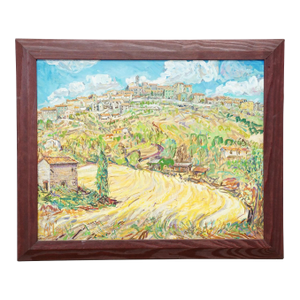 Alexander Michael Oil Painting – Prata in Tuscany, 1998