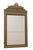Belle Époque French Gilded and Olive Green Wall Mirror with Ribbon Crest, 1900s For Sale - Image 10 of 15