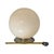 Glass Art Deco Ceiling Lamp with Opaline Glass and Metal Mount from Gispen For Sale - Image 7 of 7