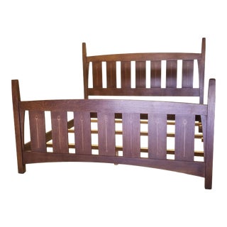 Harvey Ellis Mission King Bed For Sale