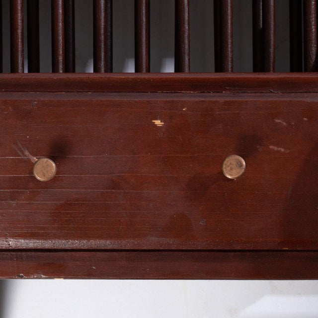 Primitive plate rack made to hold plates and cutlery. A well-made piece from a different era. Three drawers to hold...