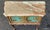 Antique 1920s Petite Marble Top Italian Rococo Chinoiserie Style Painted Commode Cabinet For Sale - Image 4 of 13