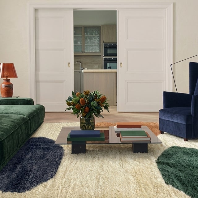 Premium Hand-Knotted Moroccan Wool Rug | 10'2" X 6'10" | One of a Kind For Sale - Image 4 of 9