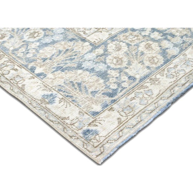 Transitional 1940s Persian Tabriz Rug For Sale - Image 3 of 7