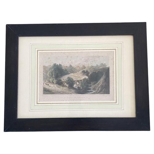 Elisabeth Frances Betty, Italian Tuscany Landscape, 1816, Color Print on Paper, Framed For Sale - Image 14 of 14
