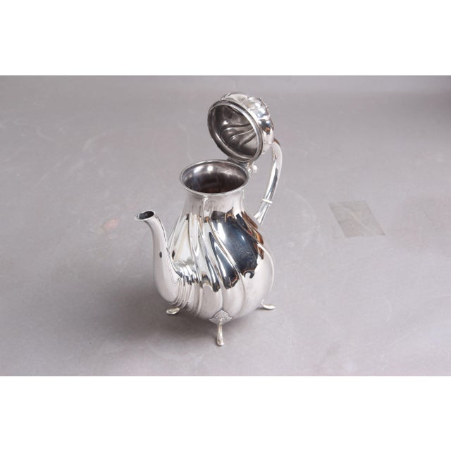 Silver S830 Coffee Pot from Gran & Laglye, Denmark, 1929 For Sale - Image 3 of 8