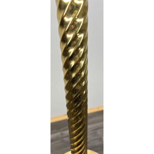 Vintage French Brass and Onyx Coat Stand For Sale - Image 16 of 17