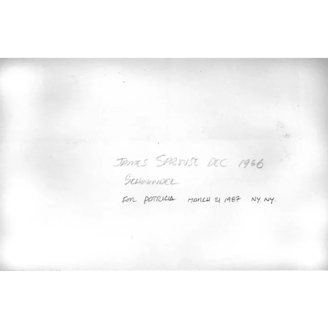 Late 20th Century "Shwindle" Contemporary Minimalist Acrylic Painting For Sale - Image 4 of 5