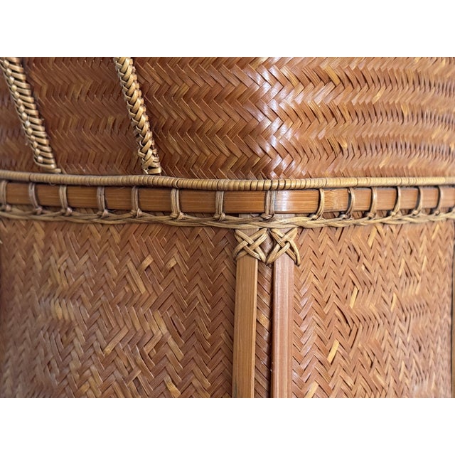 Wood 20th Century Japanese Ikebana Basket For Sale - Image 7 of 11