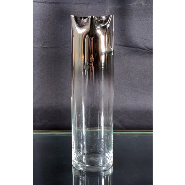 Dorothy Thorpe Vintage Dorothy Thorpe Style Silver Ombre Cocktail Pitcher, 1960s For Sale - Image 4 of 6