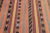 1960s Turkish Red Hand Knotted Kilim Square Rug For Sale - Image 11 of 13