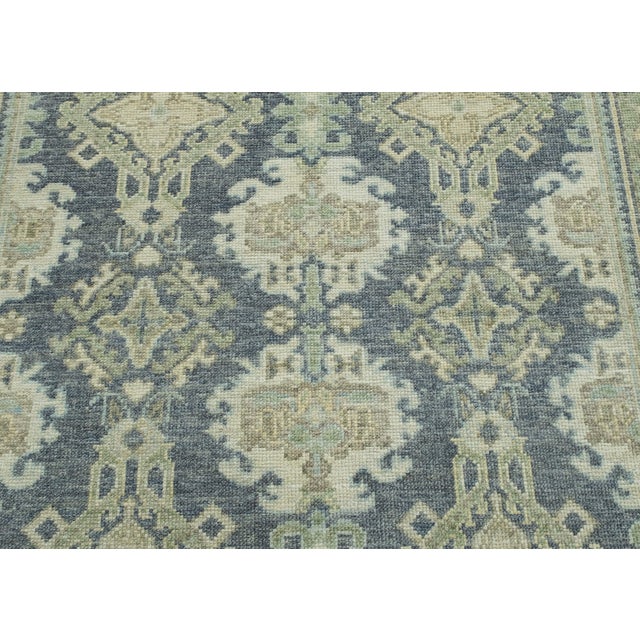 Turkish Oushak Rug 4'11" x 7'1" #17328 For Sale In Houston - Image 6 of 8